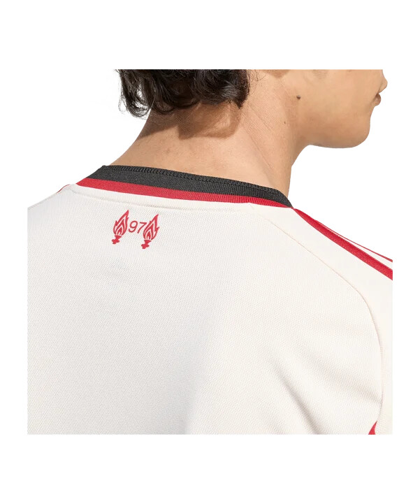 adidas fc liverpool gostujući dres dugih rukava 20252026 bijeli