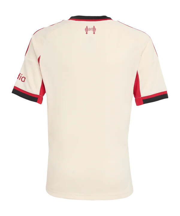 adidas fc liverpool gostujući dres 20252026 dječji bijeli