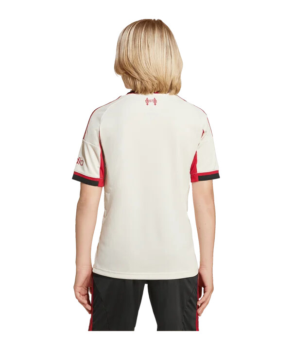 adidas fc liverpool gostujući dres 20252026 dječji bijeli