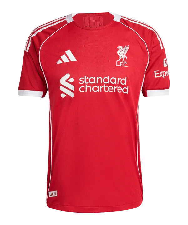 adidas fc liverpool autentičan domaći dres 20252026 crveni