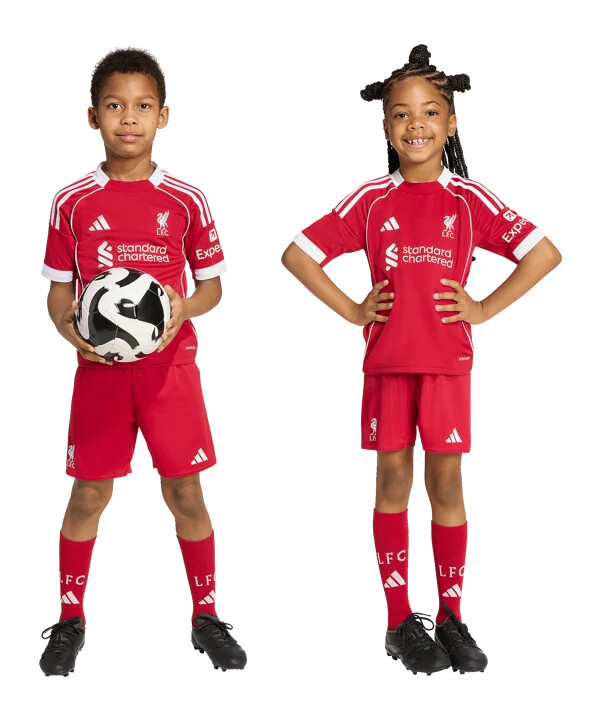 adidas fc liverpool dres za djecu domaći 2025.2026. crveni