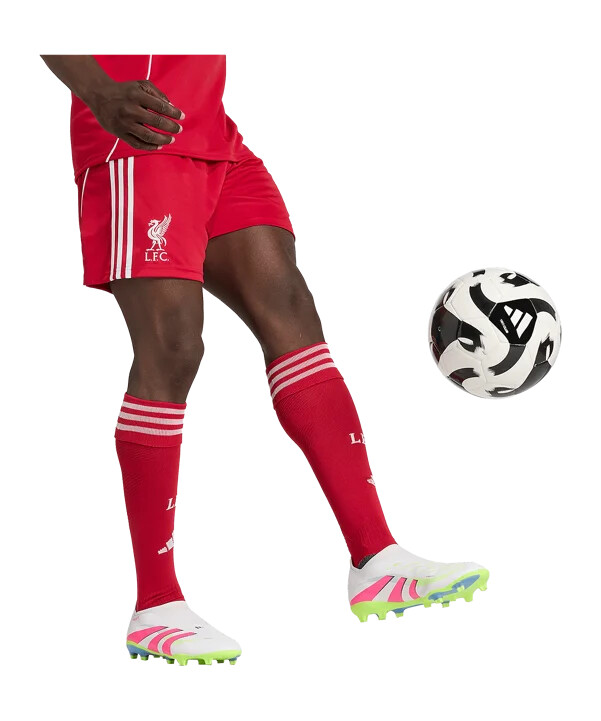 adidas fc liverpool kratke hlače za domaći 20252026 crvene boje