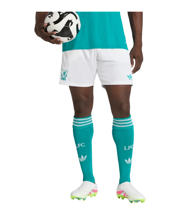 adidas fc liverpool kratke hlače 3. razred 2025.2026. bijela