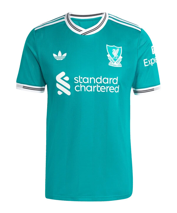 adidas fc liverpool autentični 3. dres 20252026 zeleni