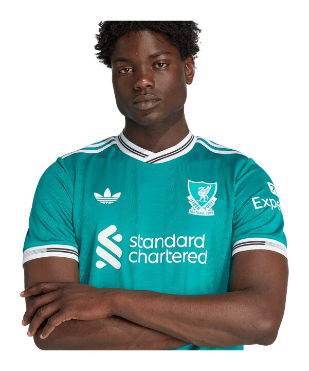 adidas fc liverpool autentični 3. dres 20252026 zeleni