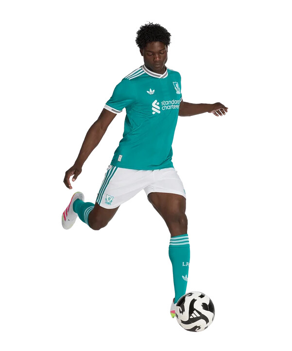 adidas fc liverpool autentični 3. dres 20252026 zeleni