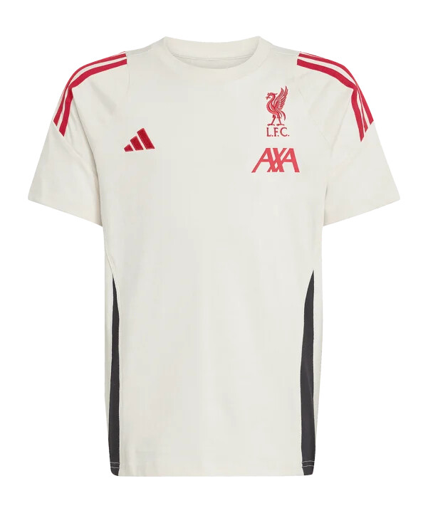 adidas fc liverpool tiro pamučna majica kratkih rukava za djecu bijela