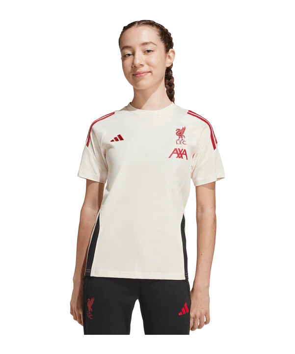 adidas fc liverpool tiro pamučna majica kratkih rukava za djecu bijela