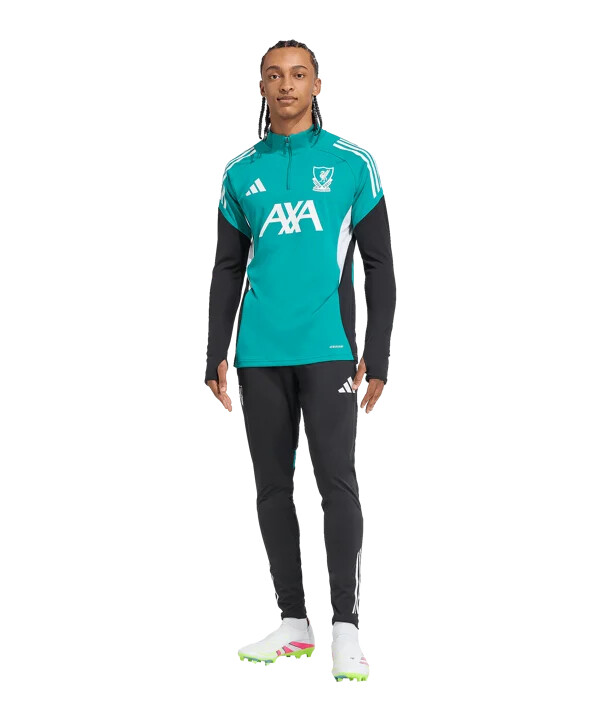 adidas fc liverpool europska trenerska majica 2025.2026. zelena