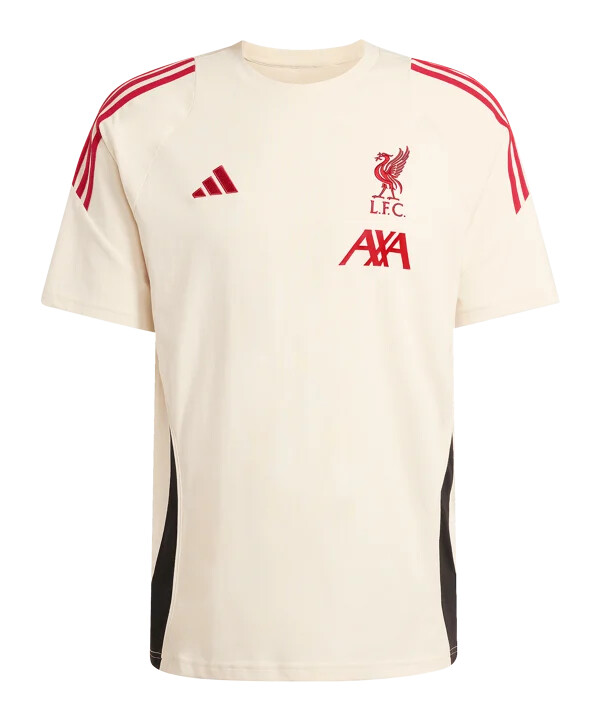 adidas fc liverpool tiro pamučna majica kratkih rukava bijela