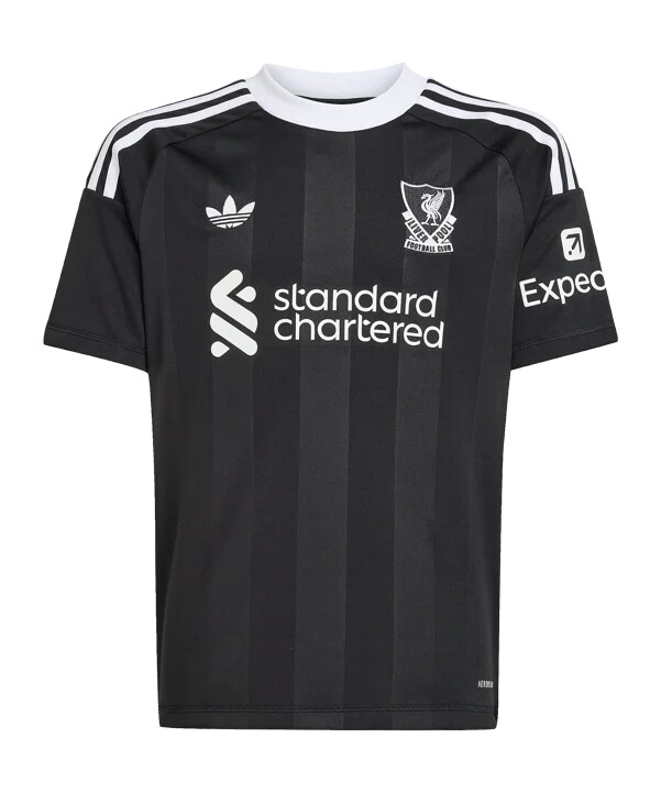 adidas fc liverpool vratarski dres 3. 2025.2026. dječji crni