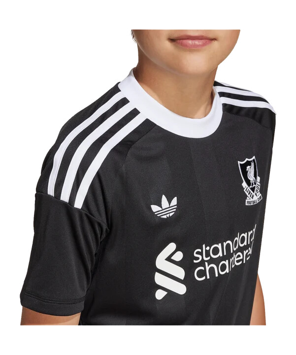 adidas fc liverpool vratarski dres 3. 2025.2026. dječji crni