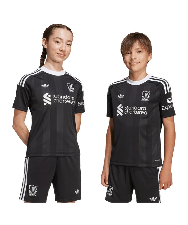 adidas fc liverpool vratarski dres 3. 2025.2026. dječji crni
