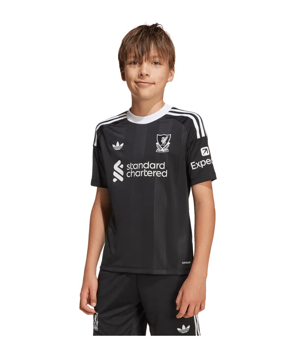 adidas fc liverpool vratarski dres 3. 2025.2026. dječji crni