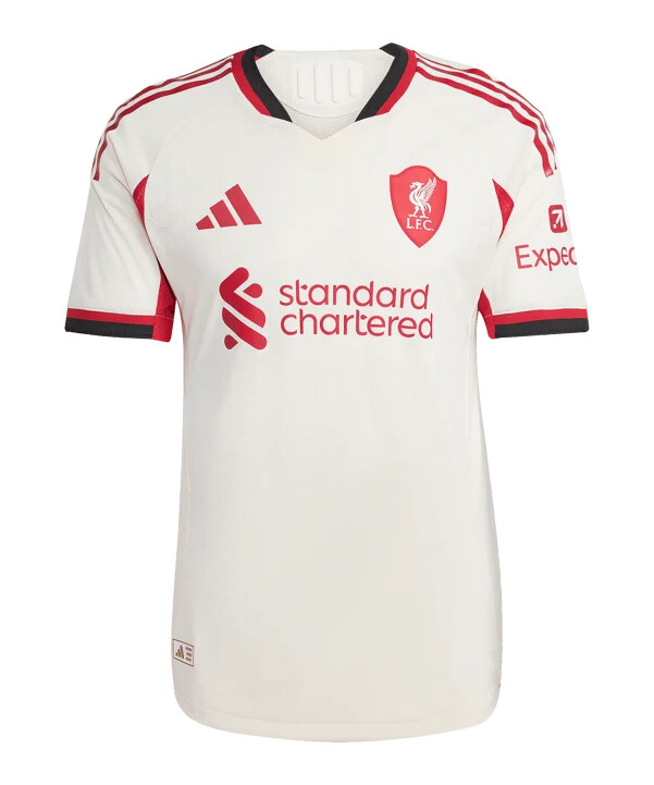 adidas fc liverpool autentičan gostujući dres 20252026 bijeli