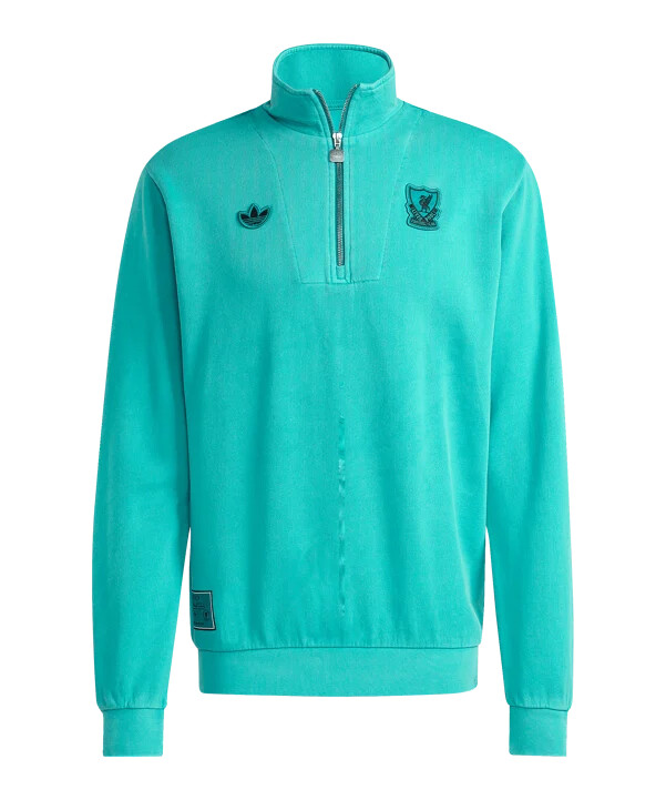 adidas fc liverpool icon majica s kratkim zatvaračem zelena