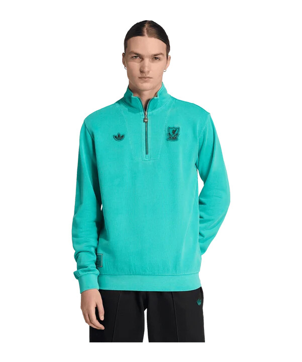 adidas fc liverpool icon majica s kratkim zatvaračem zelena