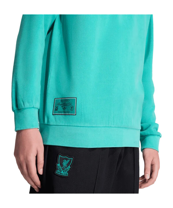 adidas fc liverpool icon majica s kratkim zatvaračem zelena