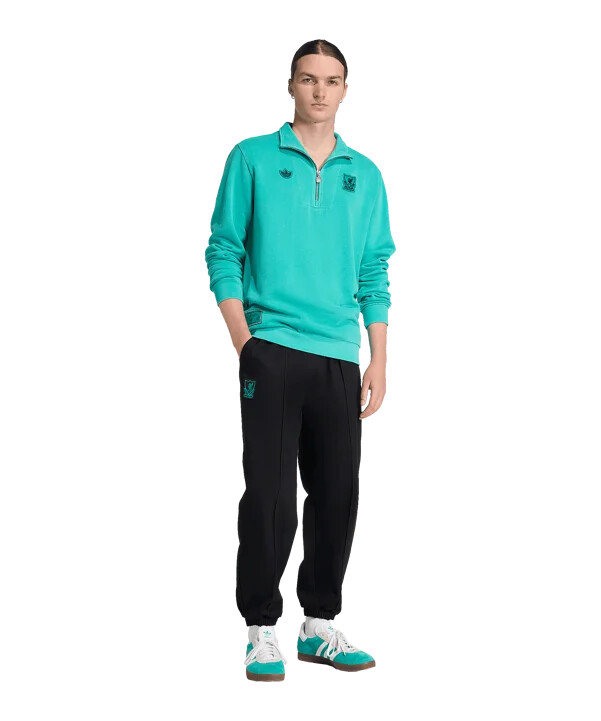 adidas fc liverpool icon majica s kratkim zatvaračem zelena
