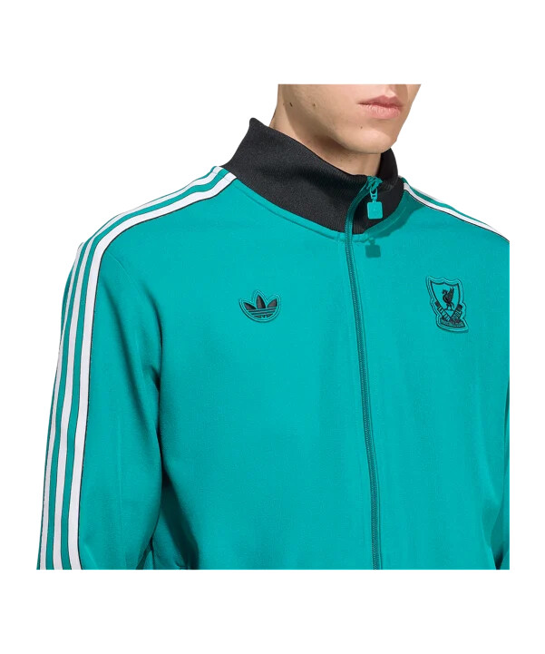 adidas fc liverpool icon track majica zelena