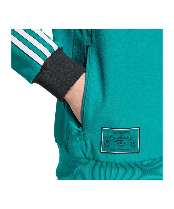 adidas fc liverpool icon track majica zelena
