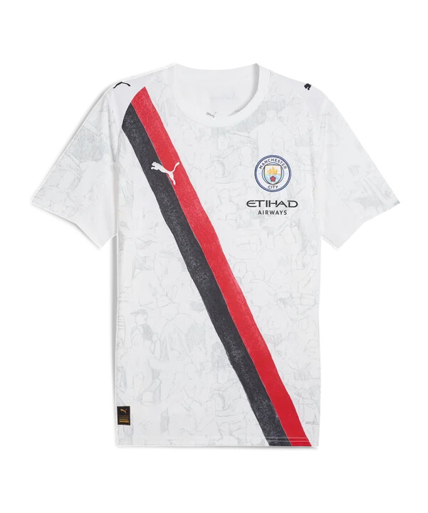 puma manchester city djeČji super dres za klubove svjetskog prvenstva 2025. bijeli f07