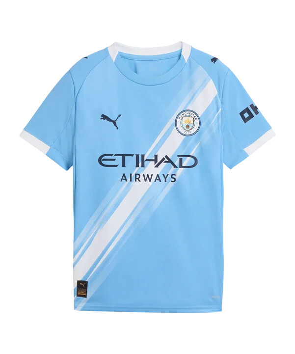 puma dječji dres manchester cityja domaći 20252026 plavi f01