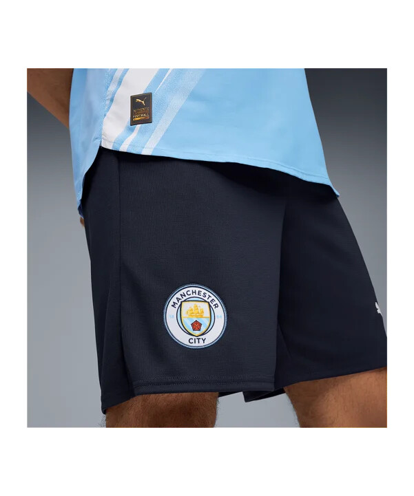 puma manchester city kratke gostujuće majice 20252026 plave f06