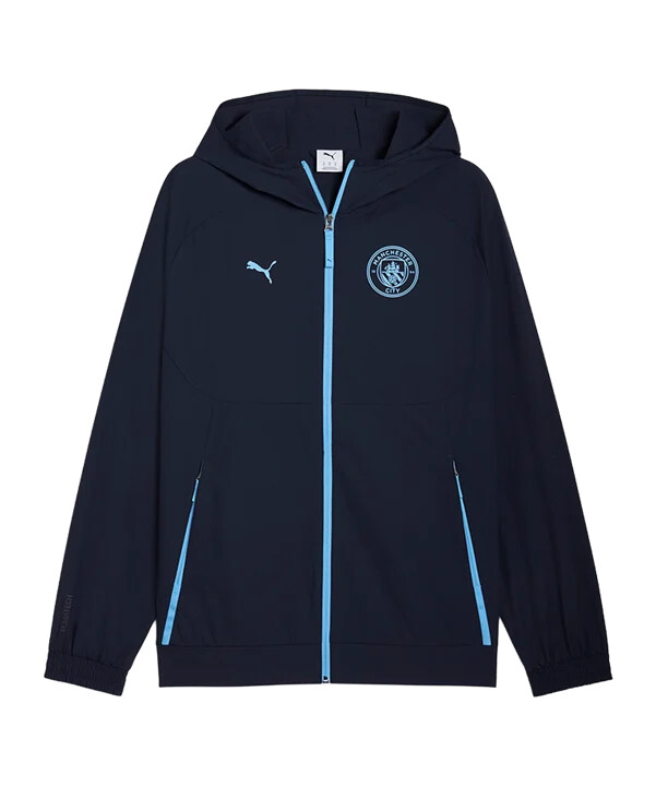puma manchester city pumatech tkana jakna plava f06
