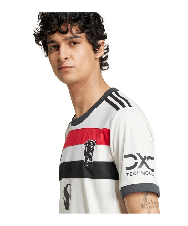 adidas originals manchester united 3. dres 2024.2025. bijeli