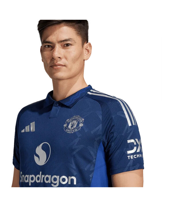 adidas manchester united autentični gostujući dres 2024.2025. plavi