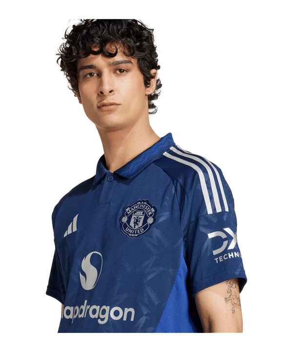 adidas manchester united gostujući dres 2024.2025. plavi