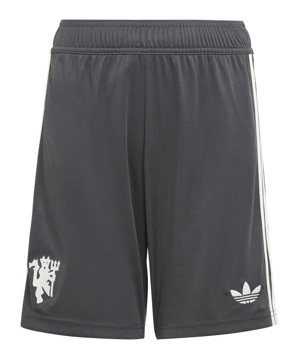 adidas originals manchester united kratke hlače 3rd 20242025 kids grey