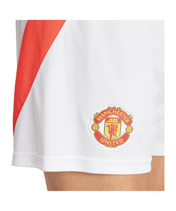 adidas manchester united kratke hlače za dom 2024.2025. bijela
