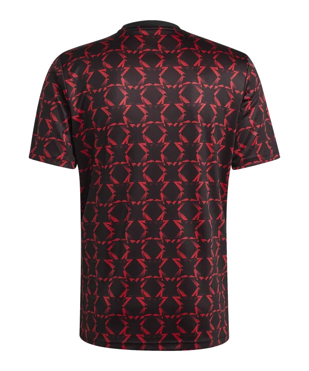 adidas manchester united predmatč dres 2024.2025. crni