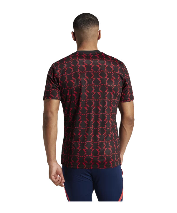 adidas manchester united predmatč dres 2024.2025. crni