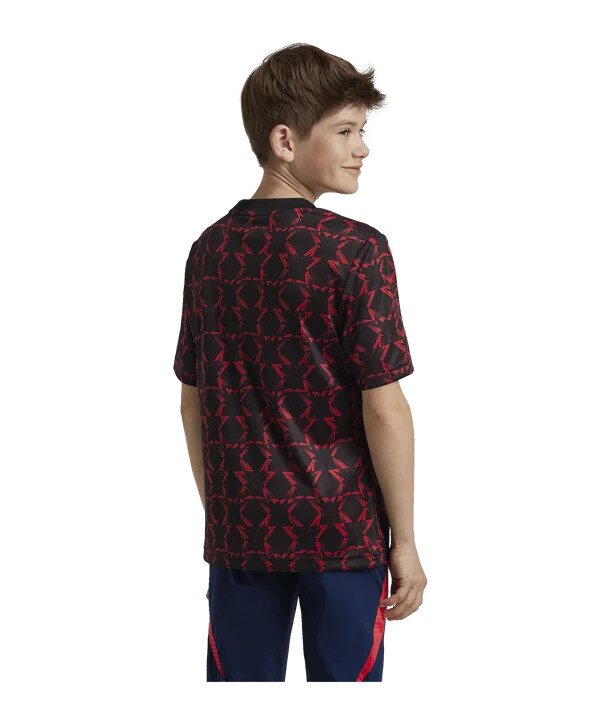 adidas manchester united predmatch dres 2024.2025. dječji crni