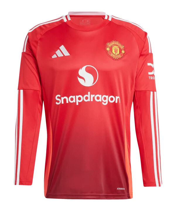 adidas manchester united domaći dres dugih rukava 2024.2025. crveni