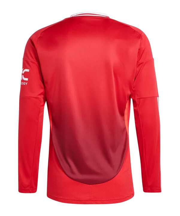adidas manchester united domaći dres dugih rukava 2024.2025. crveni