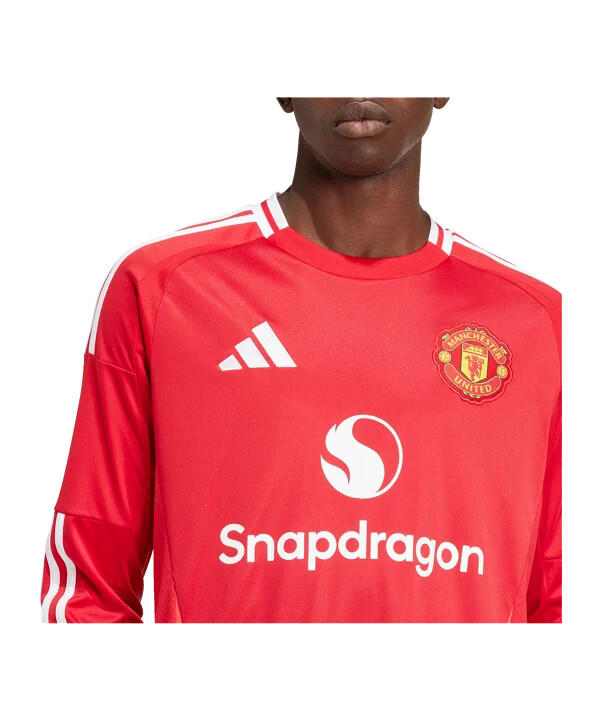 adidas manchester united domaći dres dugih rukava 2024.2025. crveni