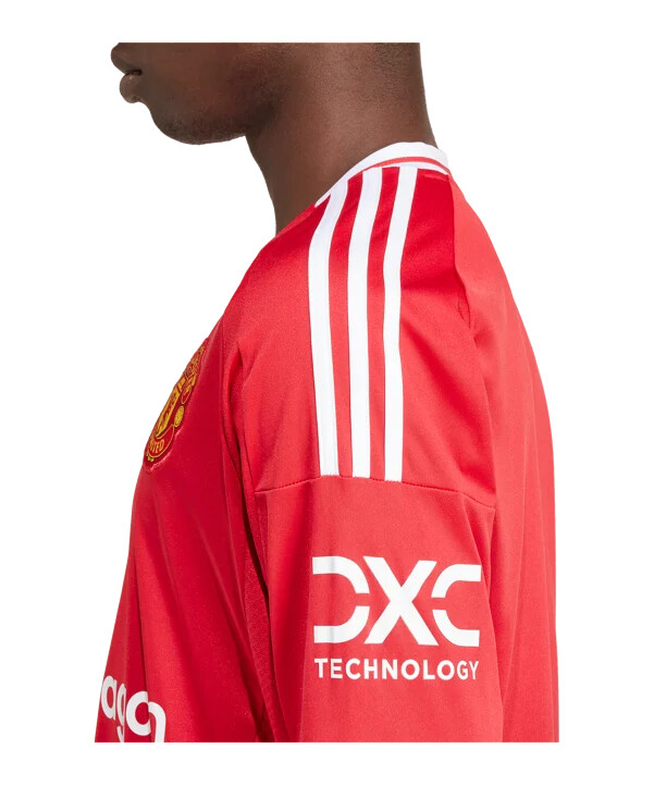 adidas manchester united domaći dres dugih rukava 2024.2025. crveni