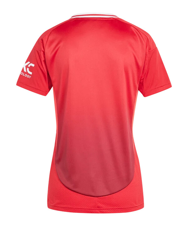 adidas manchester united domaći dres 2024.2025. ženski crveni