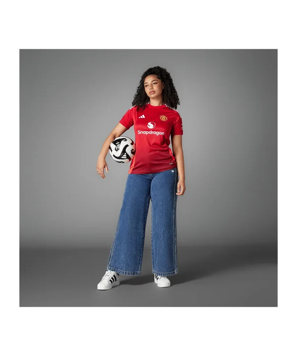 adidas manchester united domaći dres 2024.2025. ženski crveni