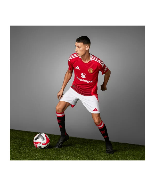 adidas manchester united auth. domaći dres 2024.2025. crveni