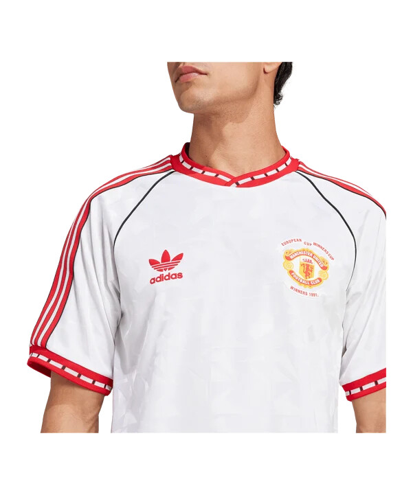 adidas manchester united 1991. gostujući dres bijeli
