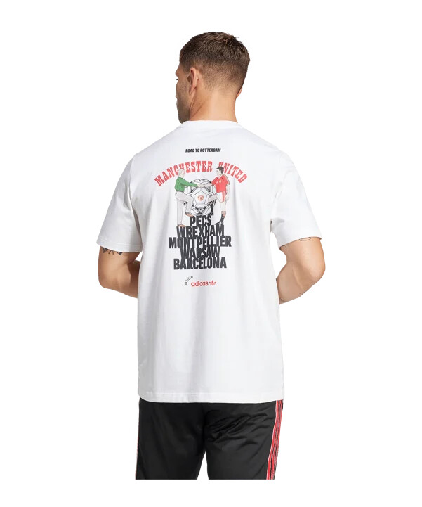 adidas manchester united 1991 majica kratkih rukava bijela