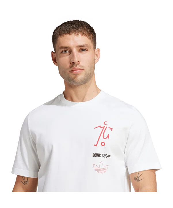adidas manchester united 1991 majica kratkih rukava bijela
