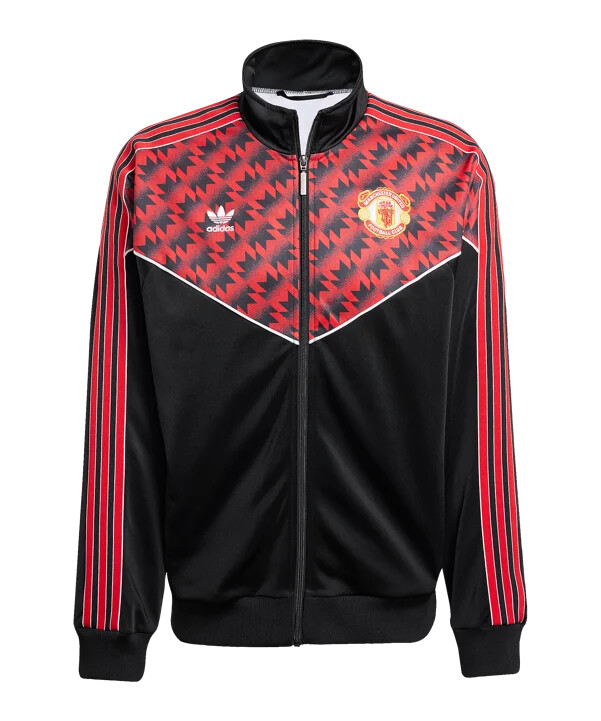 adidas manchester united 1991 sportska jakna crna