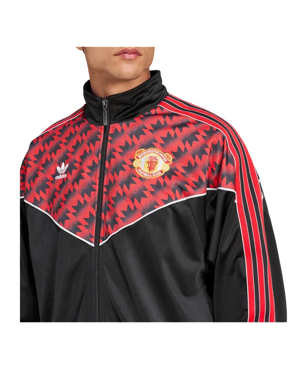adidas manchester united 1991 sportska jakna crna