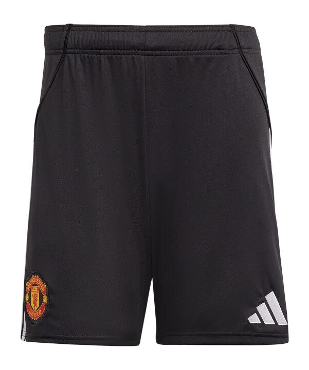 adidas manchester united kratke hlače za dom 2025.2026. crne